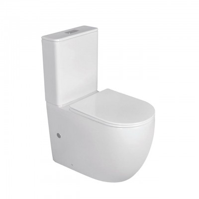 Toilet Suite one-hole Mono Flush BTW LEN007P S/P Pan